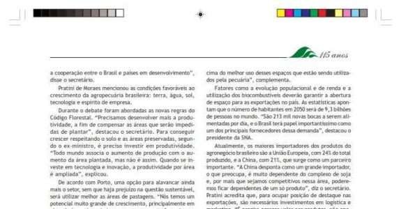 Revista A Lavoura noticia a participação do CI Orgânicos na BioNat Revista A Lavoura noticia a participação do CI Orgânicos na BioNat