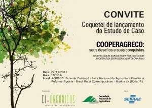 Convite lançamento: Cooperagreco Convite lançamento: Cooperagreco