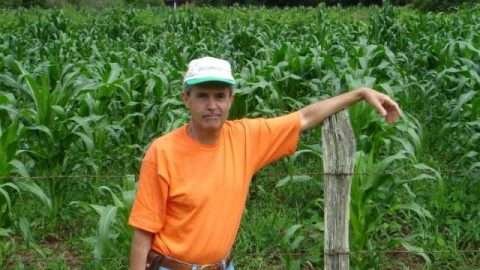 O presidente da Câmara Temática da Agricultura Orgânica, José Pedro Santiago. Foto: divulgação