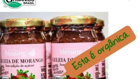foto: CI Orgânicos. Os produtos da Blessing são certificados, confira o selo.