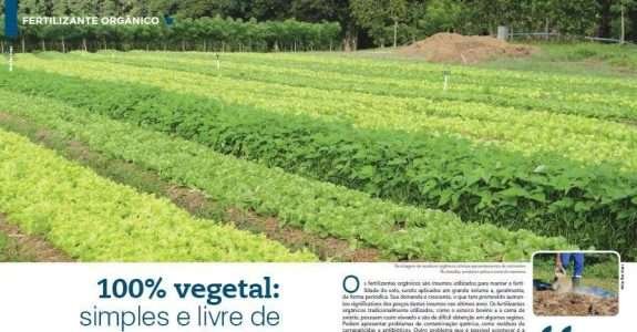 100% vegetal: simples e livre de contaminação 100% vegetal: simples e livre de contaminação
