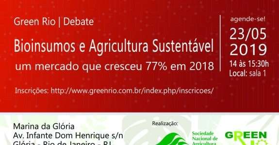 SNA e CI Orgânicos promovem debate sobre bioinsumos no Green Rio SNA e CI Orgânicos promovem debate sobre bioinsumos no Green Rio