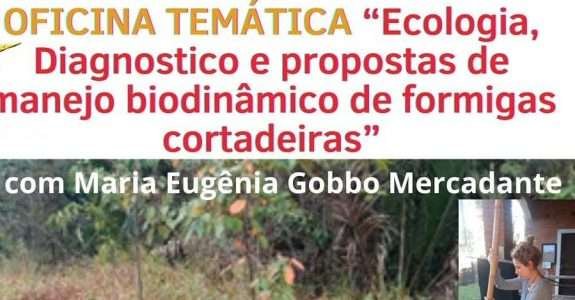 Oficina Temática “Ecologia, Diagnostico e propostas de manejo biodinâmico de formigas cortadeiras”