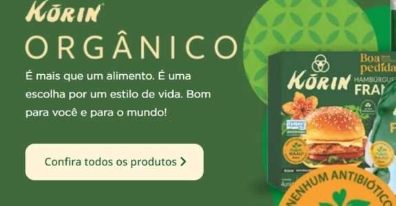 Expansão e sustentabilidade: Korin Alimentos alcança 2º lugar em Market Share de Frangos Orgânicos e Bem-Estar