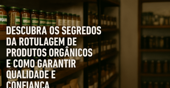 Descubra os Segredos da Rotulagem de Produtos Orgânicos e Como Garantir Qualidade e Confiança